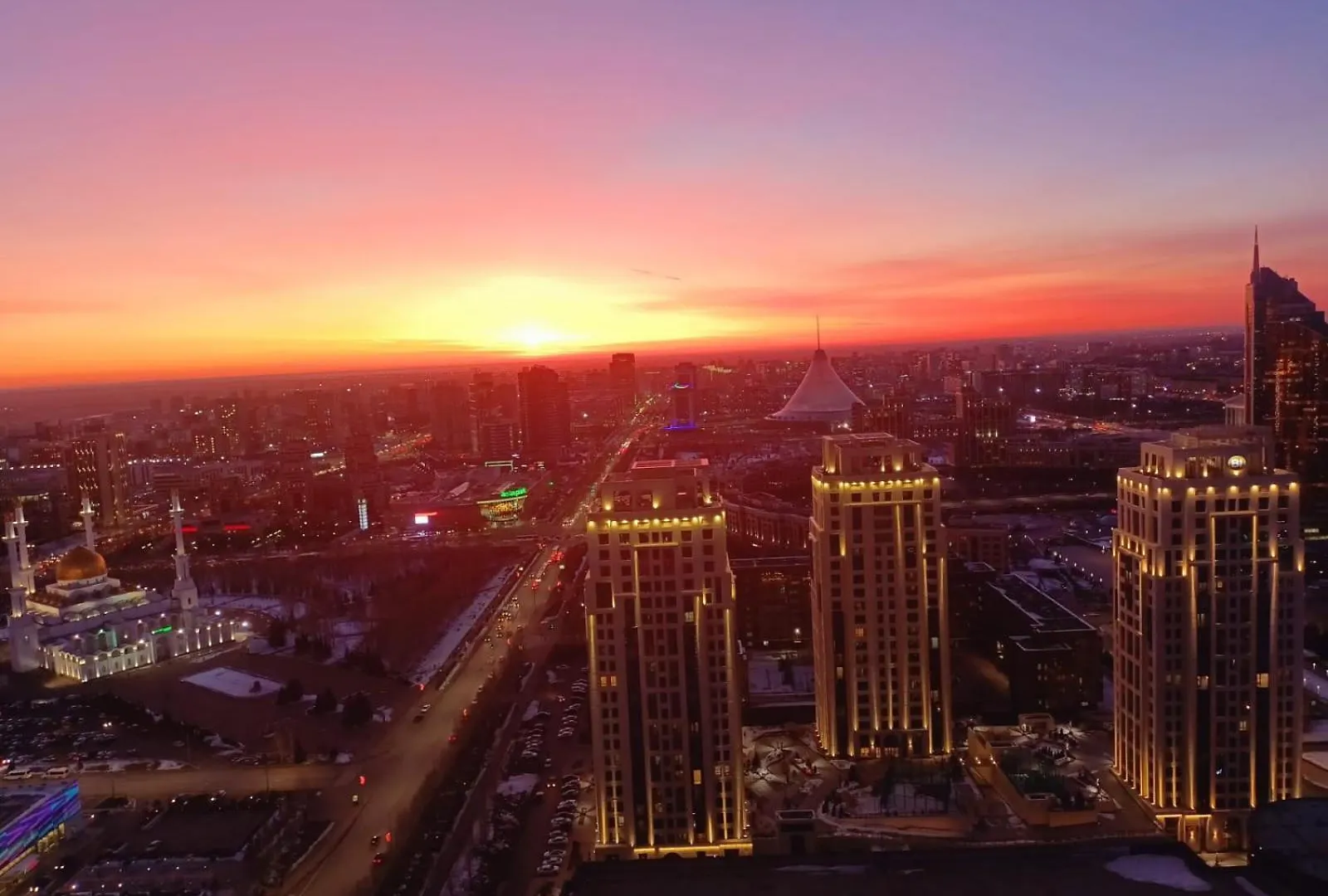 Северное Сияние 34 Этаж Nur-Sultan  Apartment Nur-Sultan (Astana)